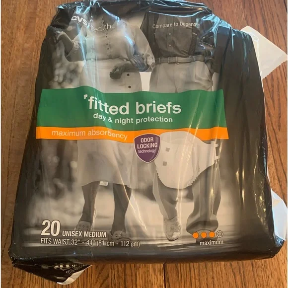 CVS Health Other Cvs Health Fitted Briefs Maximum Absorbency